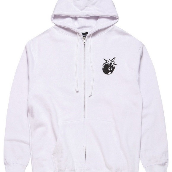 the hundreds white hoodie